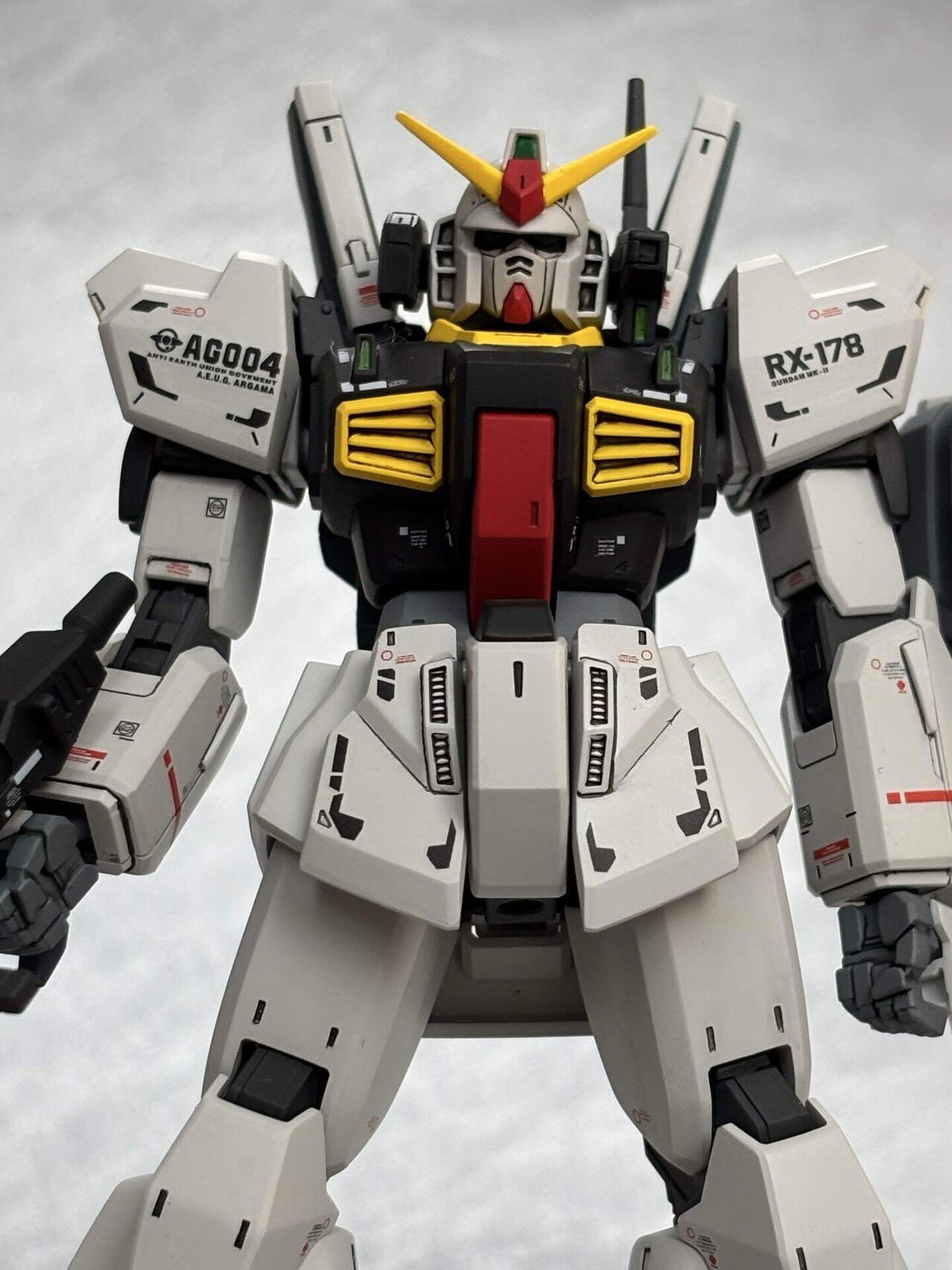 HGUCガンダムmarkⅡ全塗装完成画像｜ぷらもらぼ