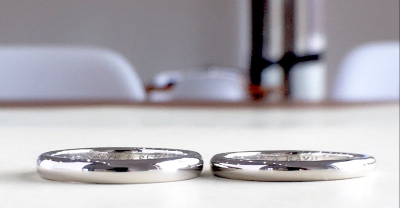 初めて納品する結婚指輪