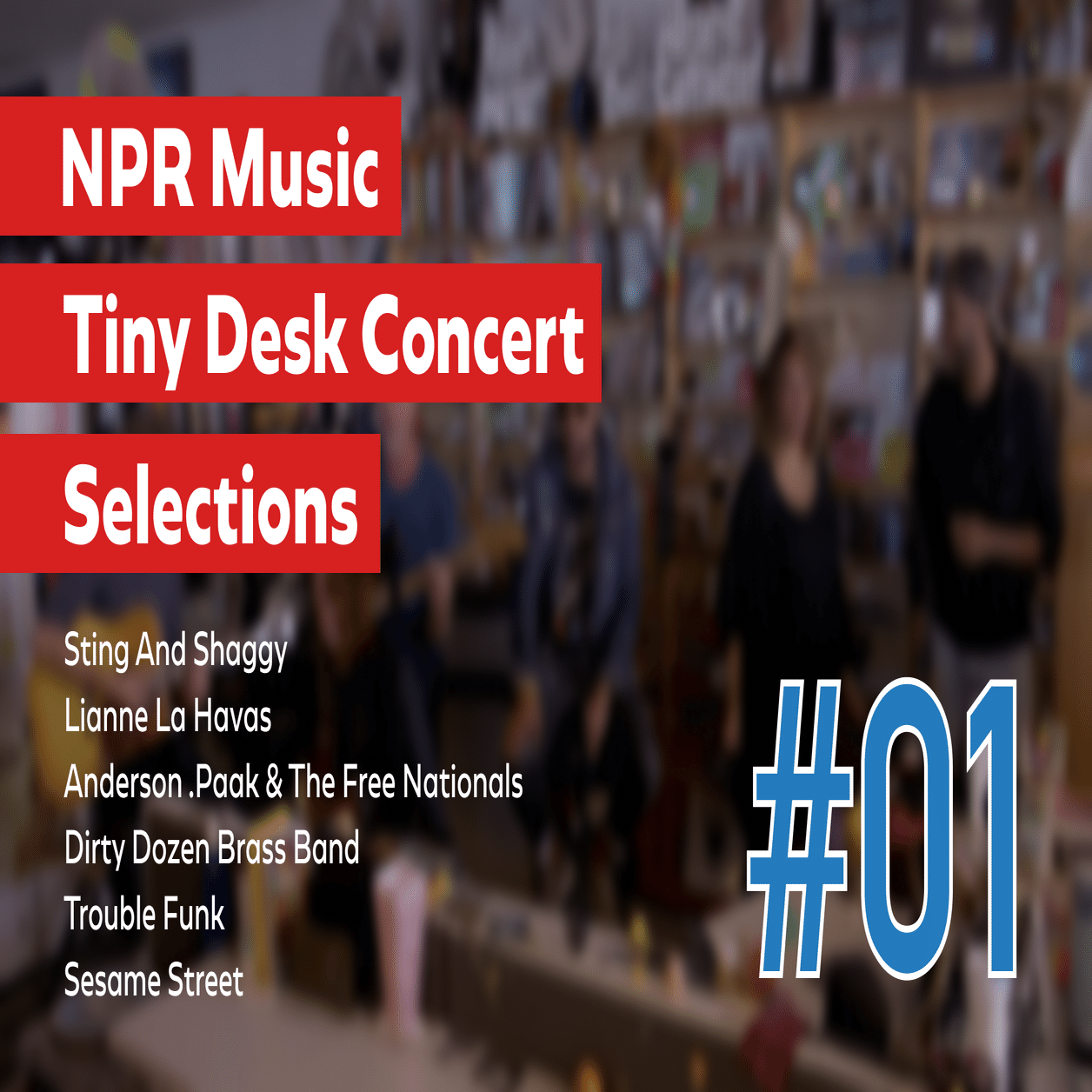 NPR Music Tiny Desk Concert から好きなアーティスト達の紹介 #01｜は