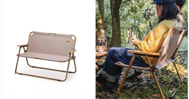 OUTREVO [リボルバー] 360度 回転 アウトドアチェア コンパクト 軽量