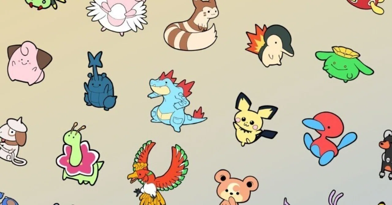 ポケモン】僕の好きなポケモン3匹 #2ジョウト編｜あしうらまめたろう