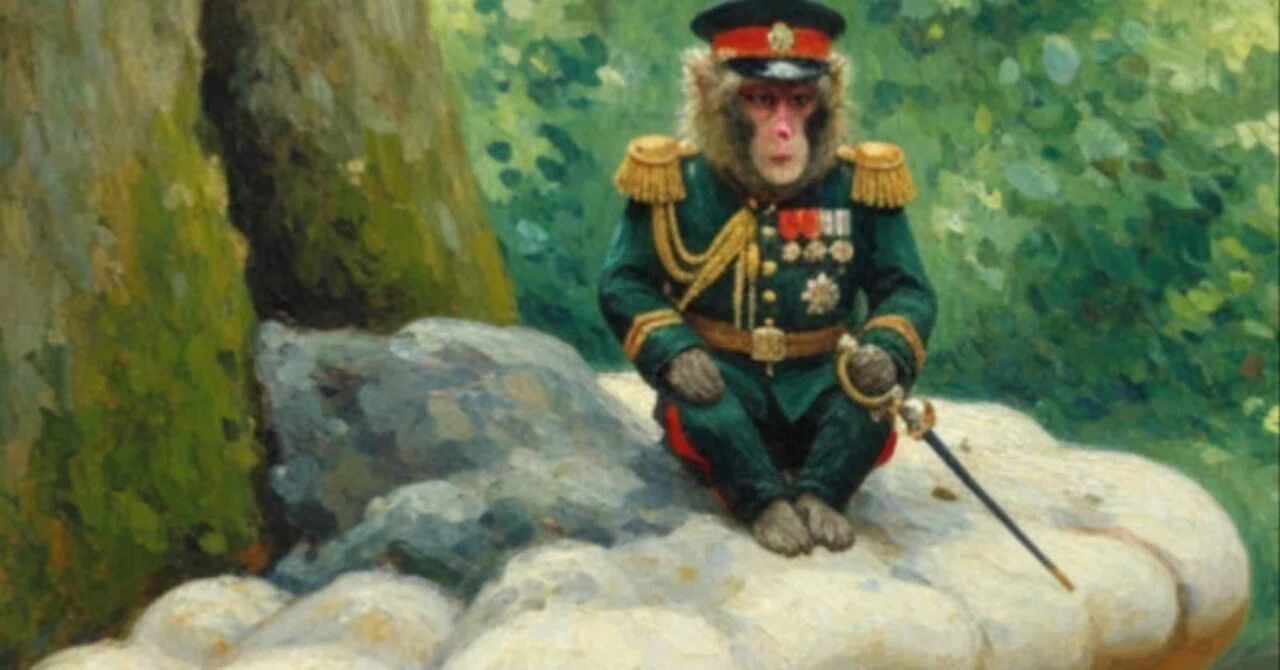 Kenji Miyazawa 'Monkey's Bench' Part 2: The Monkey General AI