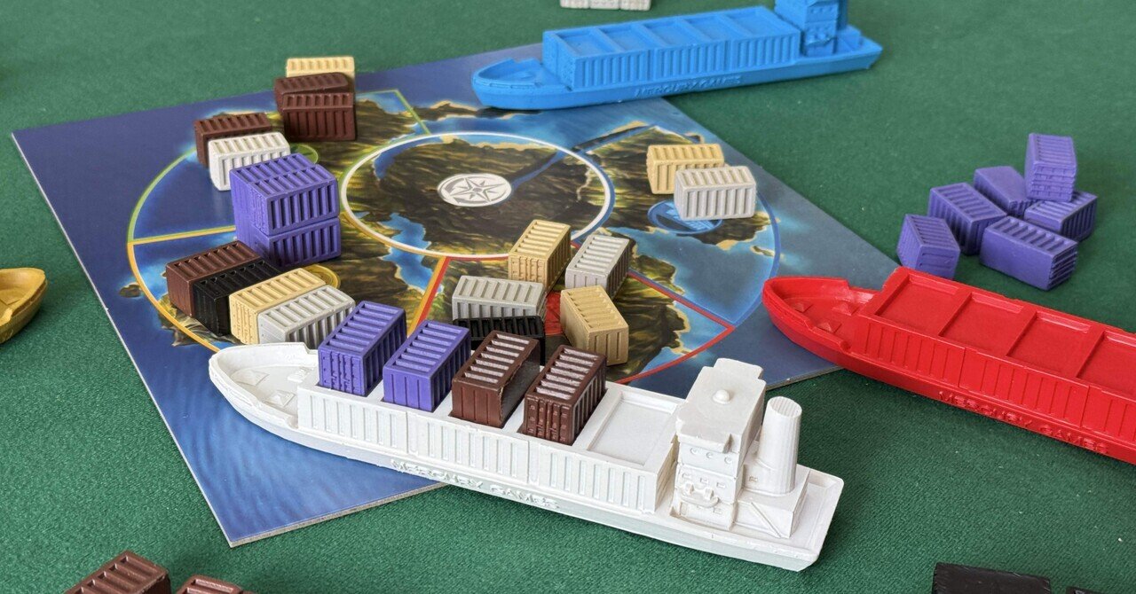 コンテナ：10周年記念版（ボードゲーム） Amazon | ボードゲーム コンテナ 10周年記念版 [英語 日本語版