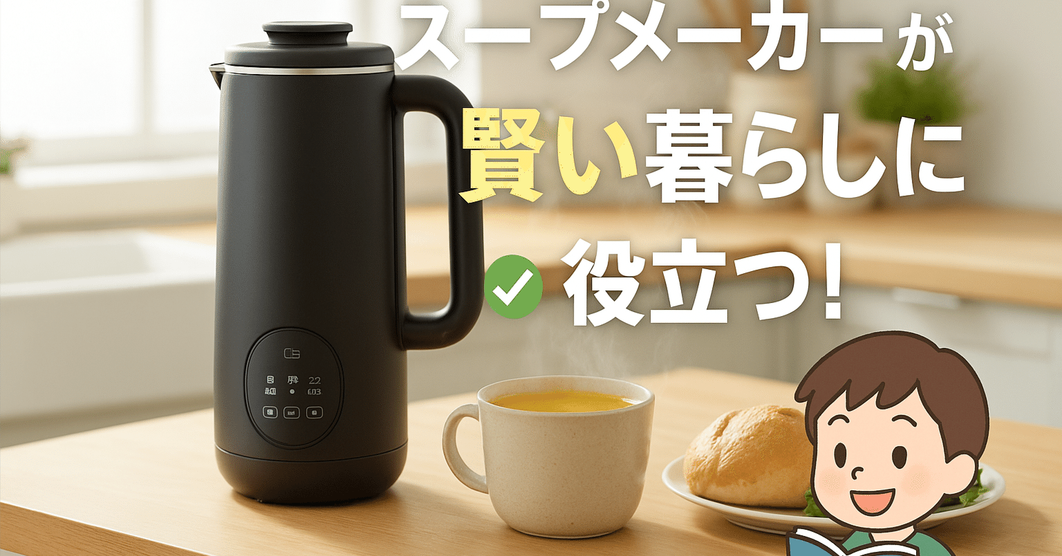 🥘【ズボラさん必見】シービージャパンのスープメーカーで、毎日