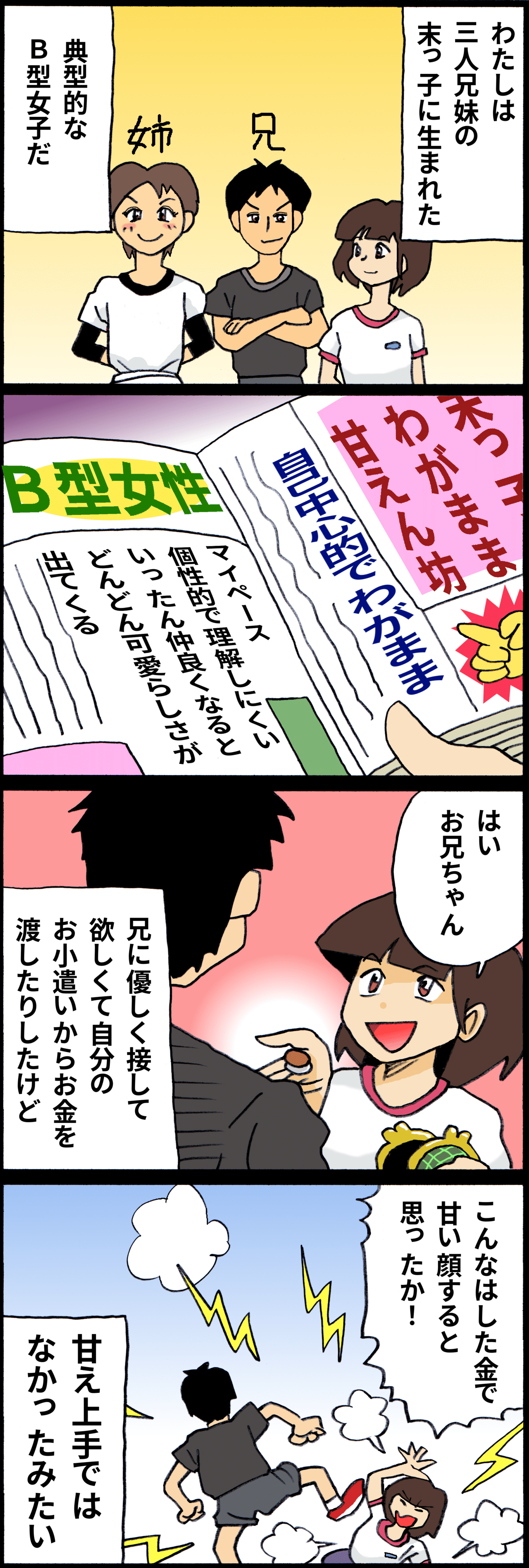 七転び八起き 第２話 末っ子 ぶきっちょさん Note