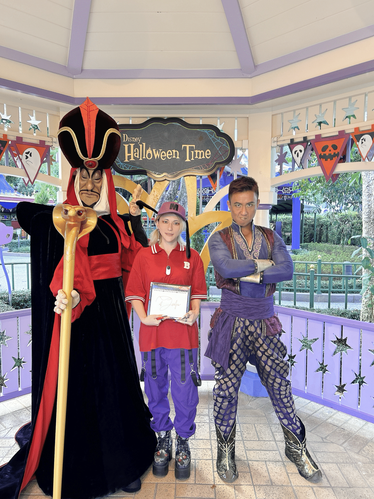 2024年HKDLハロウィン⑥キャラグリ！ヴィランズ&ダッフィー