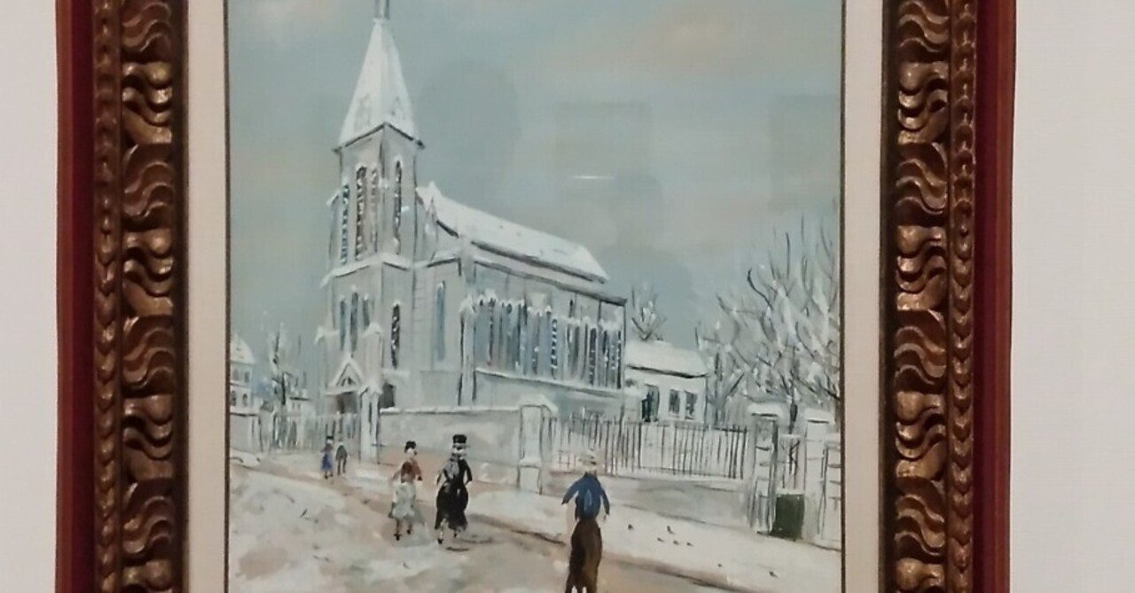 絵画　モーリスユトリロ　追加写真(その③) モーリス・ユトリロ展】 | SOMPO美術館