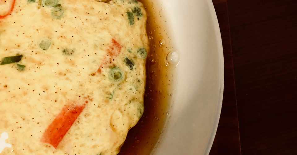 天津飯 タレは関西風で Coosuke Note