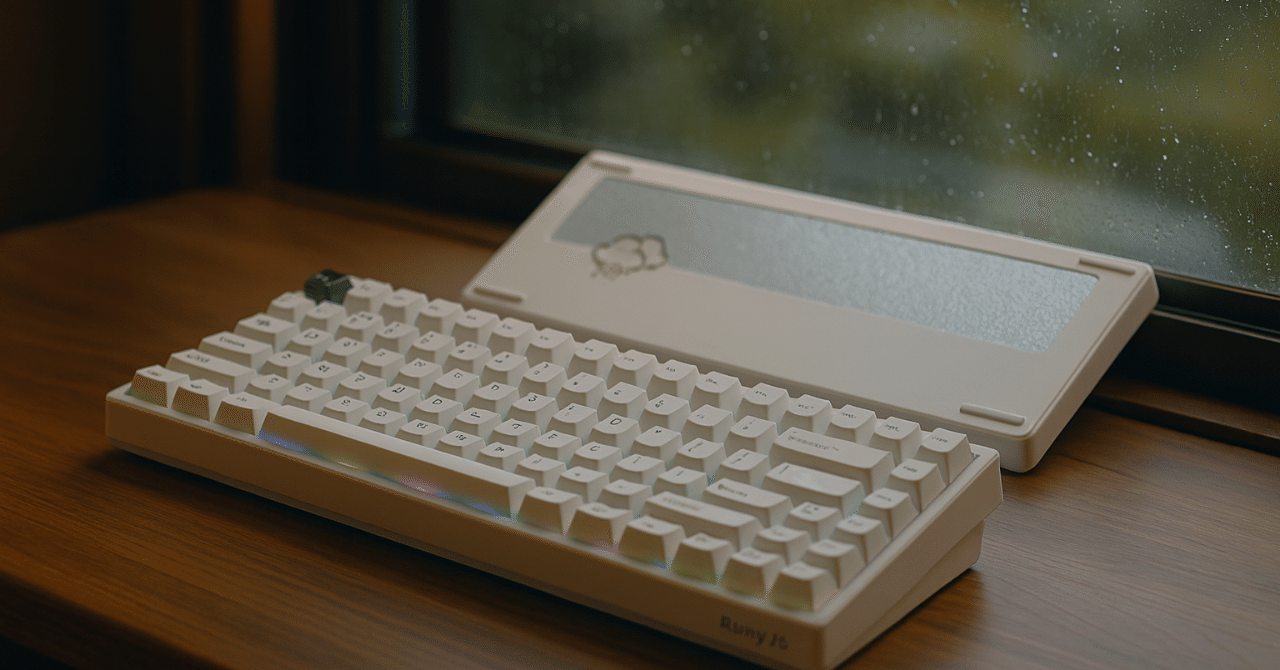 買ってよかった】WOBKEY Rainy 75キーボードの評判は？静音
