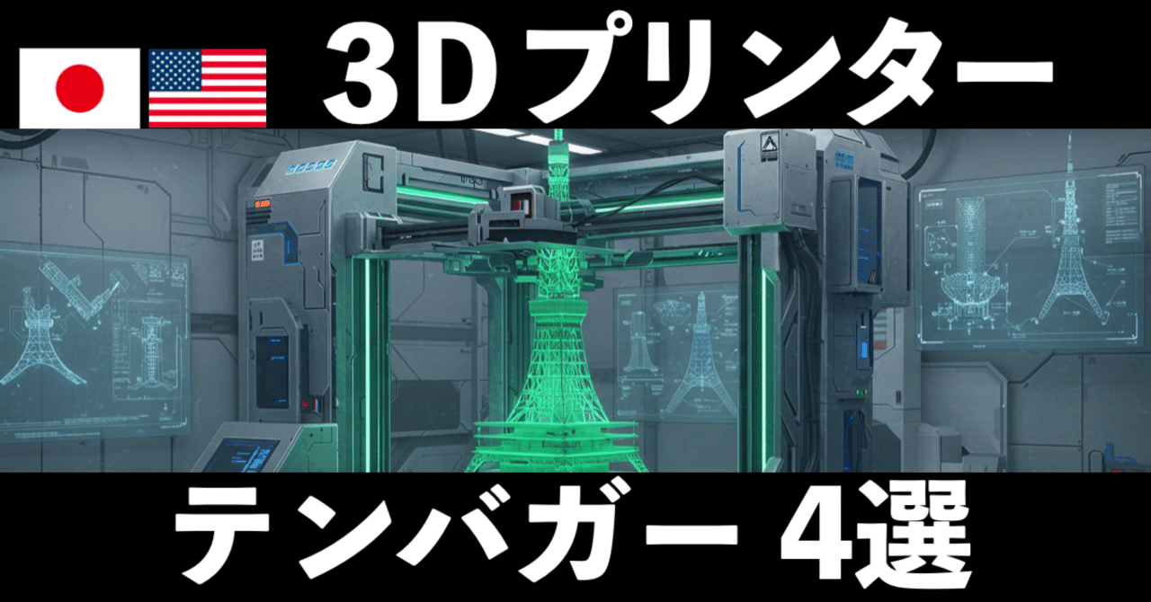 3Dプリンターで製造業の未来を変える！注目の関連銘柄4選｜テンバガー株の徳川