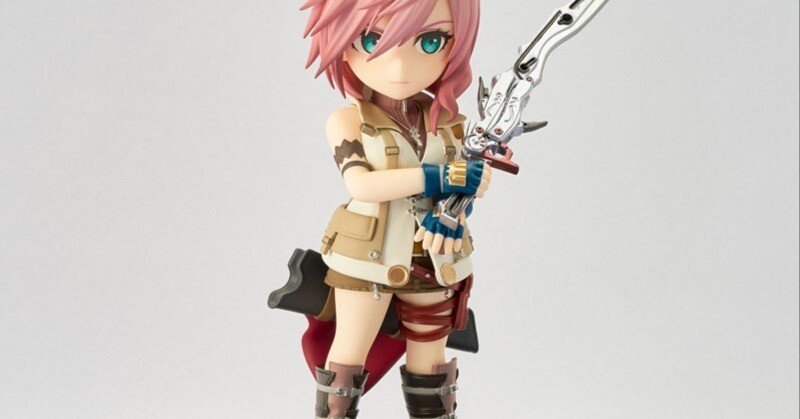 本日見つけた掘り出し物】FF13ライトニングのデフォルメフィギュア予約