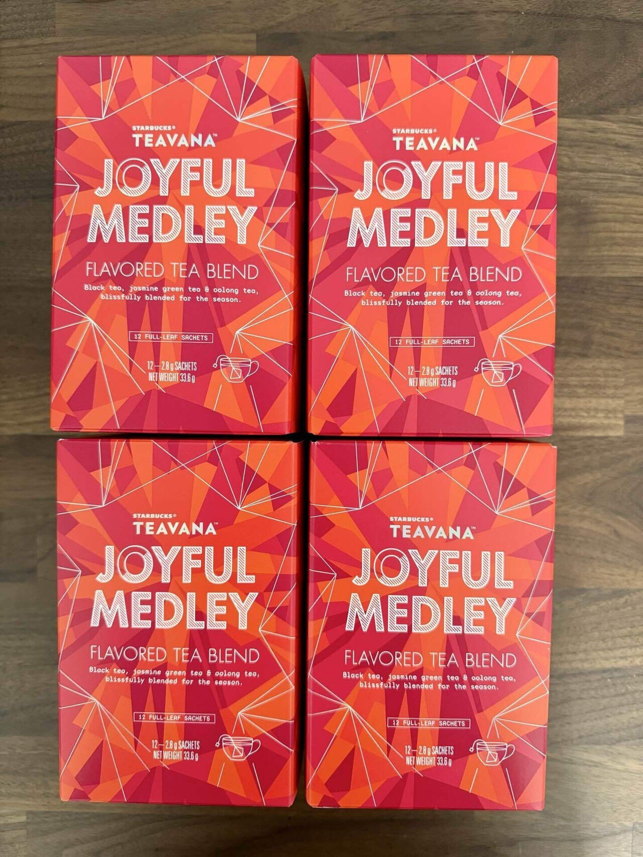 TEAVANA JOYFUL MEDLEY ジョイフルメドレーティ　2箱セット 2箱セット スターバックス ティバーナ ジョイフルメドレー 1箱 (12袋入