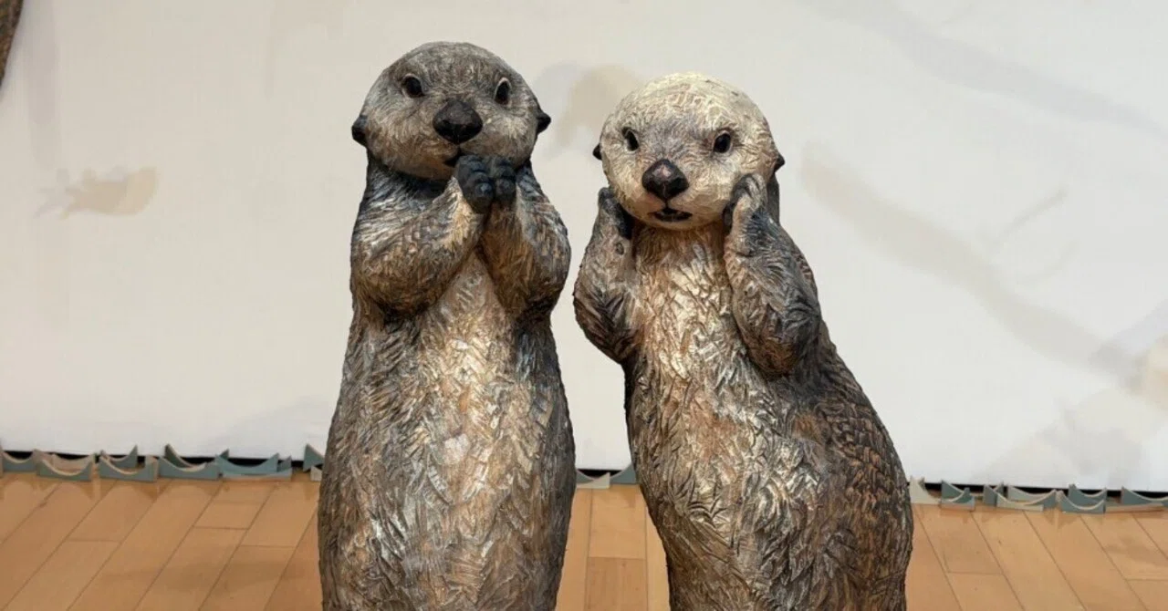 はしもとみお木彫展に行ってきた｜くろねこ