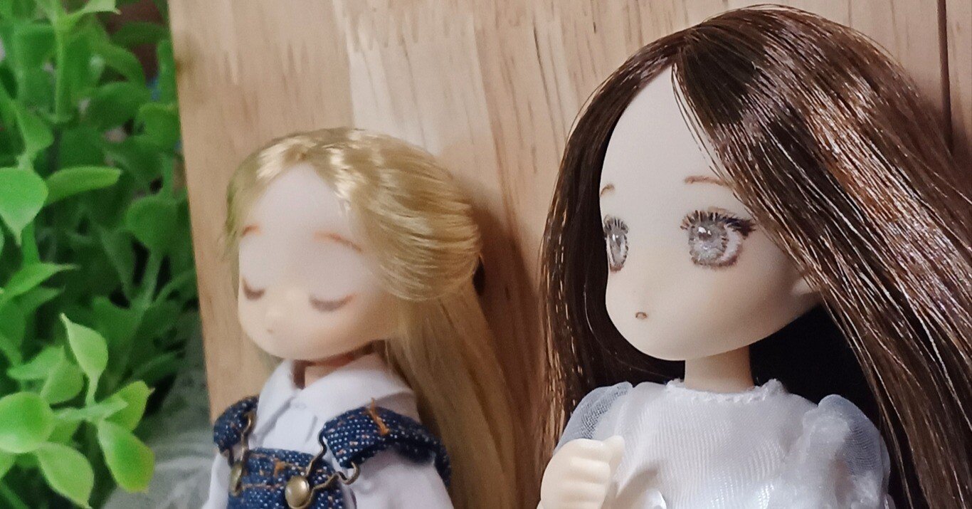 ドールを作った(1/12可動ボディ編)｜かしこ（hutame_2222）