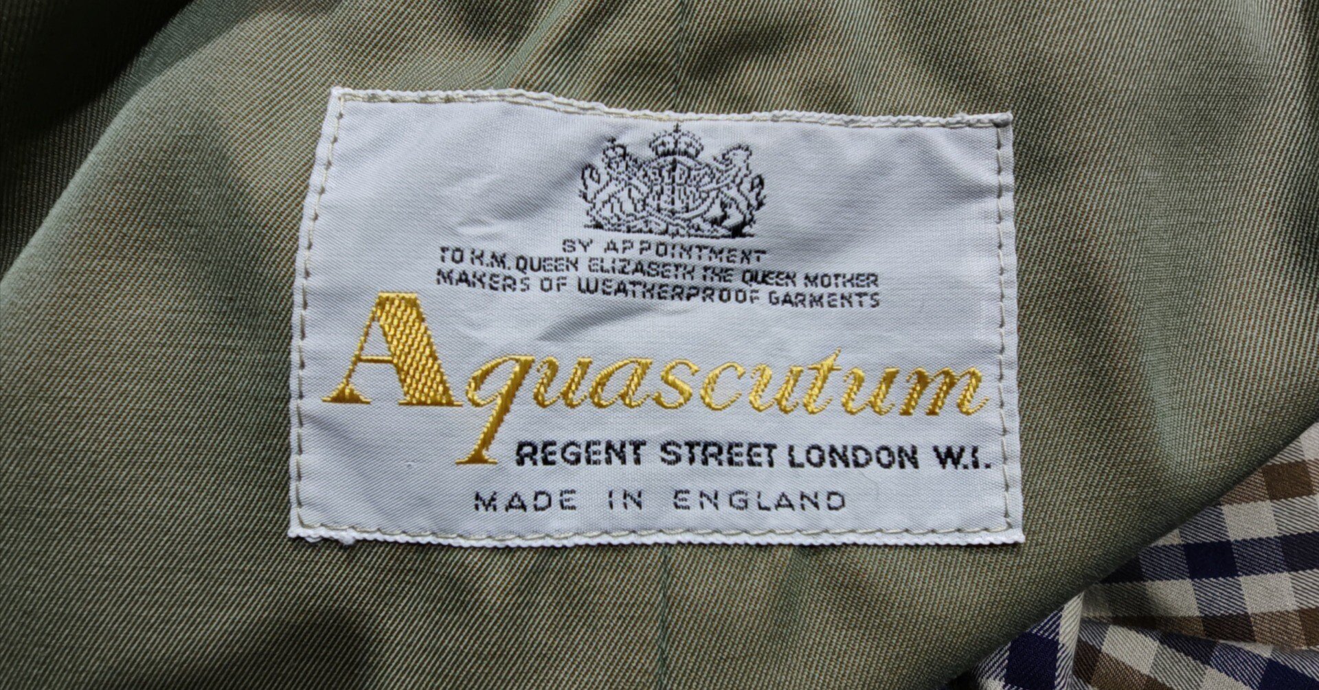 【美品】アクアスキュータム☆現行タグ 💧Aquascutum✨アクアスキュータムのステンカラーコートをレスキュー