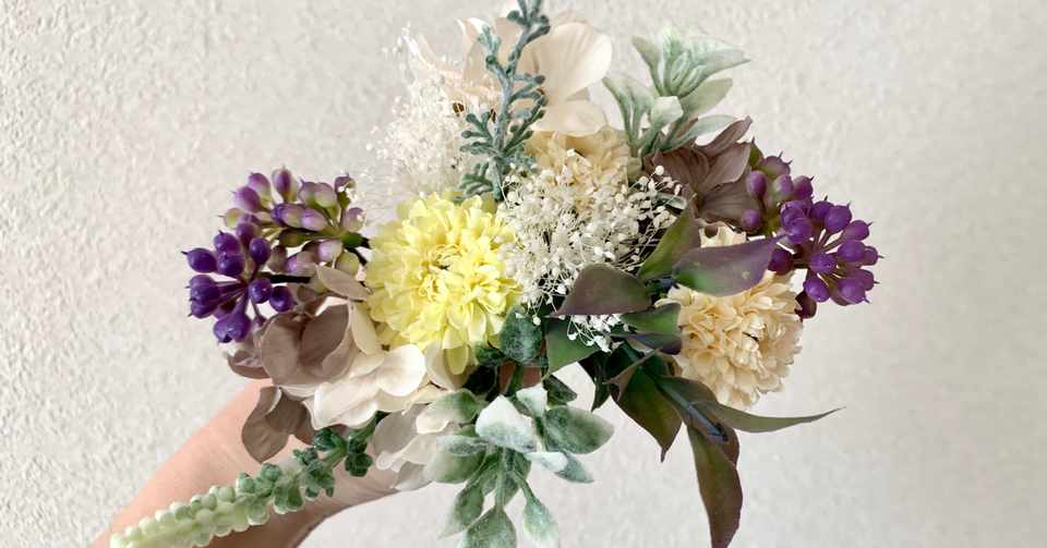 超低コスト 100均の造花でつくるヘッドドレス Rose Mimi Note