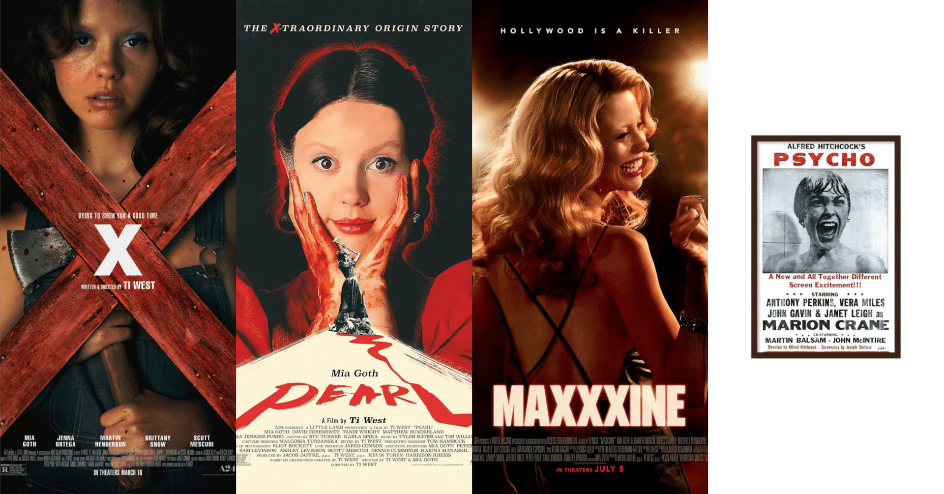 エックス、パール、マキシーン、そしてサイコ｜まいるず