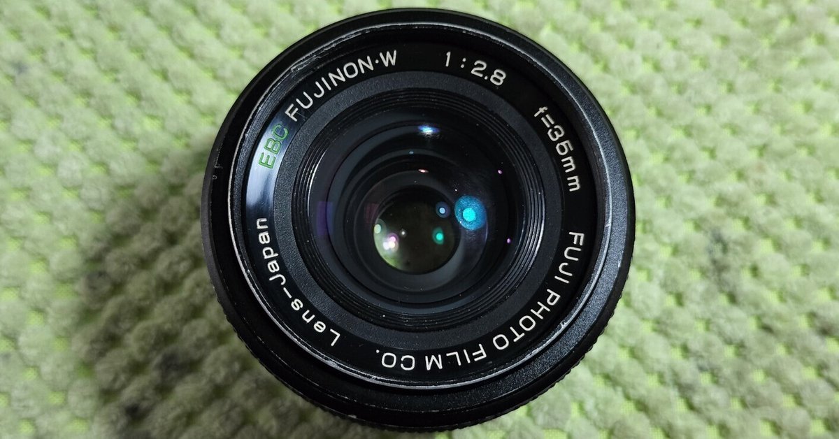Fuji EBC Fujinon-W 35mm F/2.8 M42の分解｜フィルムカメラ修理