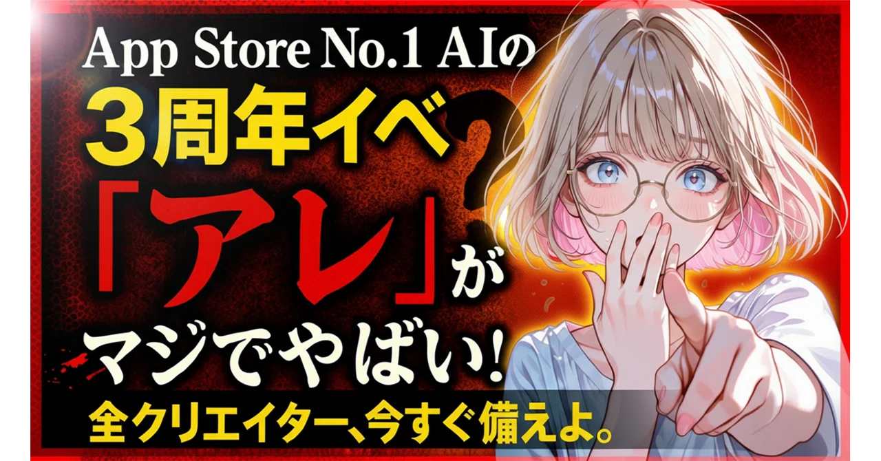 PixAI 3周年】日本一AIの
