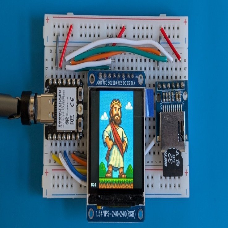 ST7789（240×240 ディスプレイ）を買ったので ESP32 で jpeg 画像を