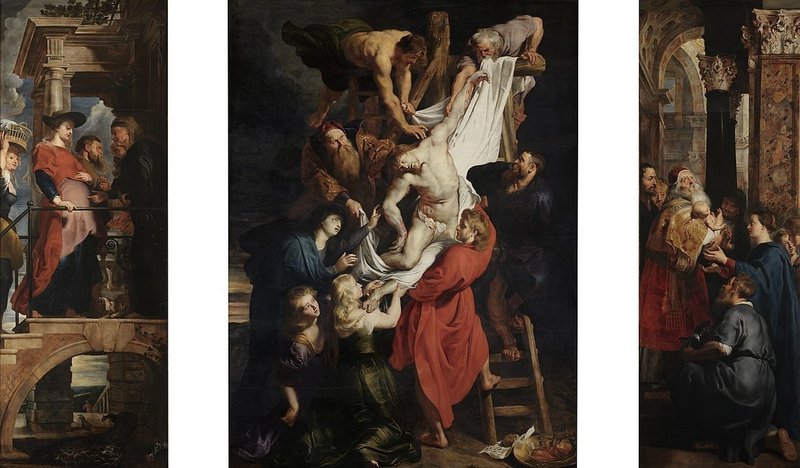 1611『キリスト降架』（1611年 - 1614年）1230px-Peter_Paul_Rubens_-_Descent_from_the_Cross_-_WGA20212