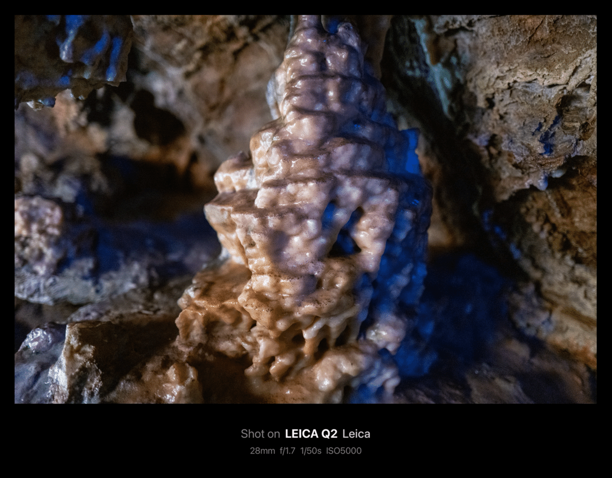 切り取られた鍾乳洞 飛騨大鍾乳洞 / Hida Great Limestone Cave(Gifu, Japan)｜N