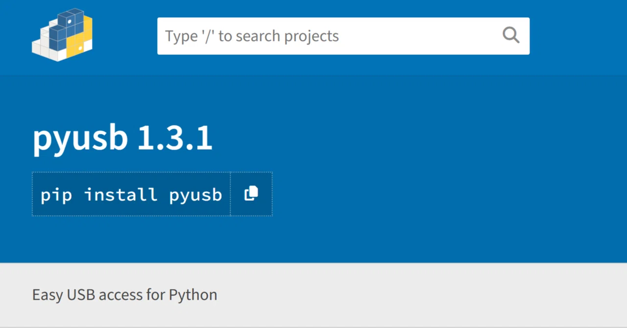 Pyusb PythonでUSB独自通信(Vendor Specific通信)を行うサンプル|えぬでんき