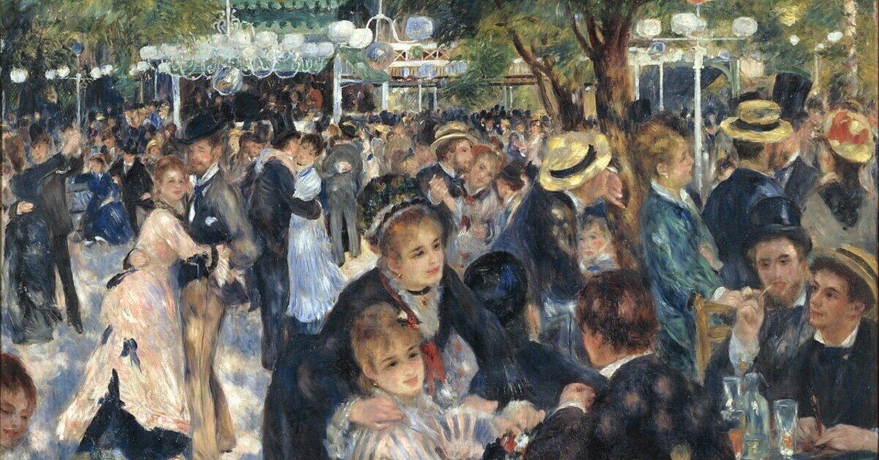 ルノワール 《ムーラン・ド・ラ・ギャレット》——木漏れ日が踊る午後