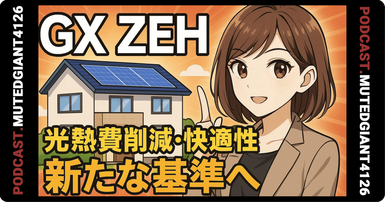 GX ZEHが変える暮らしのかたち――光熱費削減と快適性の新基準