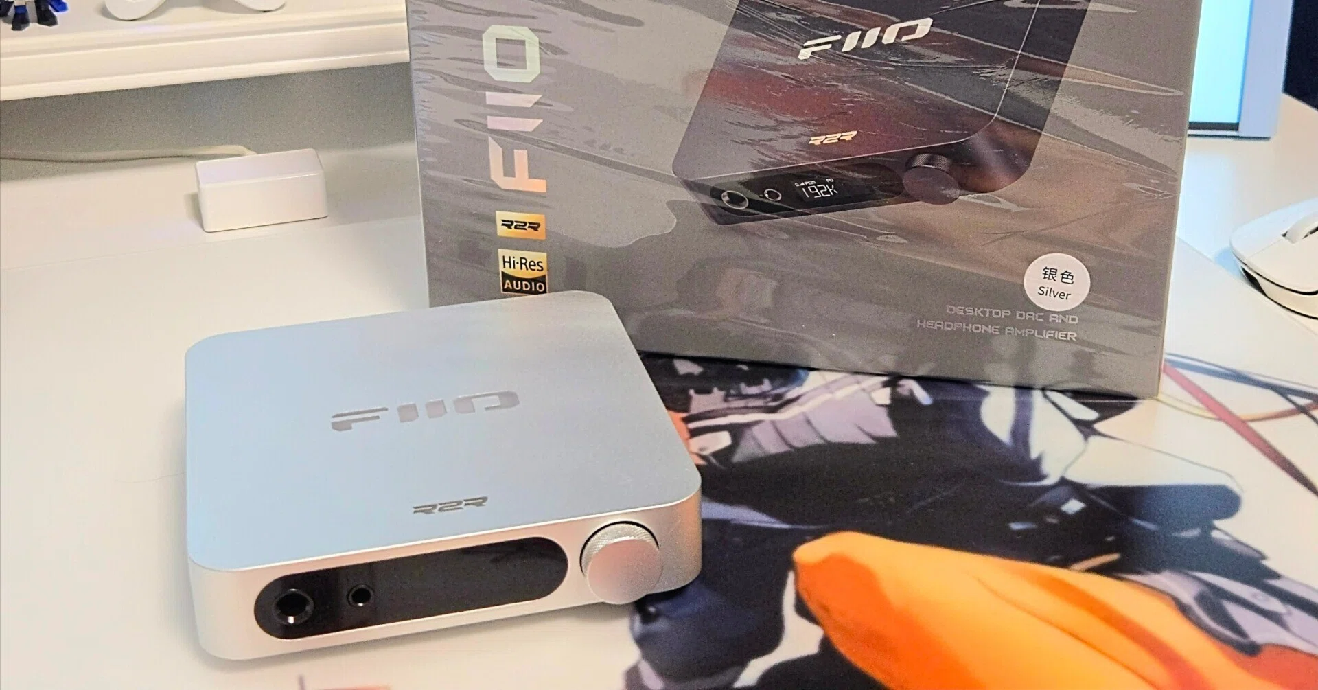 Fiio K11 R2R】コンパクトでシンプル＆スタイリッシュ！白デスクに最適 