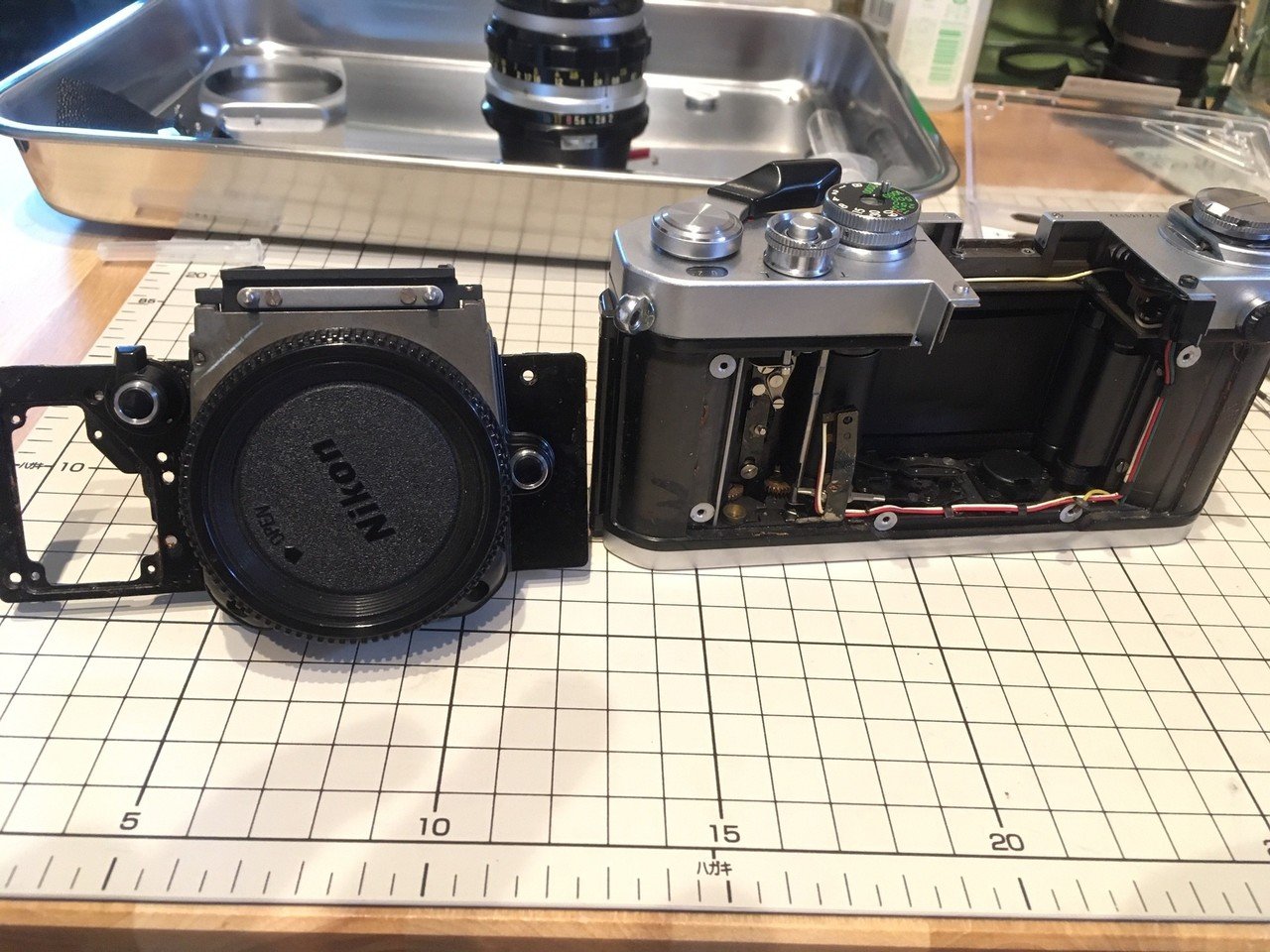 Nikon F2 シャッター残響音と露出計修理|祗ヱ琉(しぇる) Nikon F2 シャッター残響音と露出計修理|祗ヱ琉(しぇる)