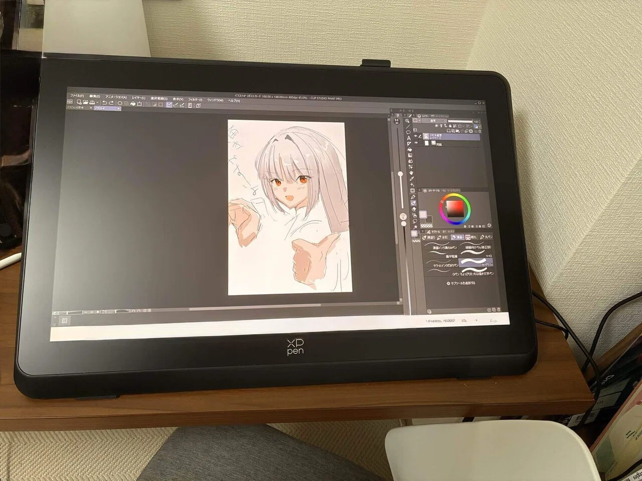 オーダーページ② XP-PEN Artist 22 pro Gen2 レビュー｜ちちょ