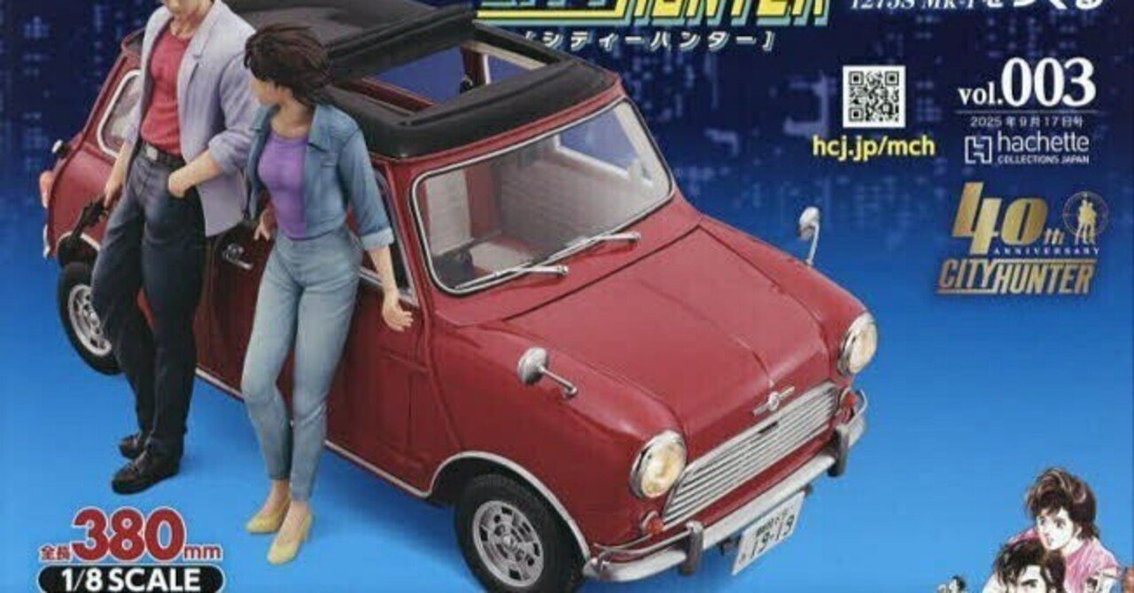 本日見つけた掘り出し物】シティーハンターのミニクーパーをギミック