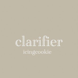 clarifier icingcookieクラリフィエアイシングクッキー