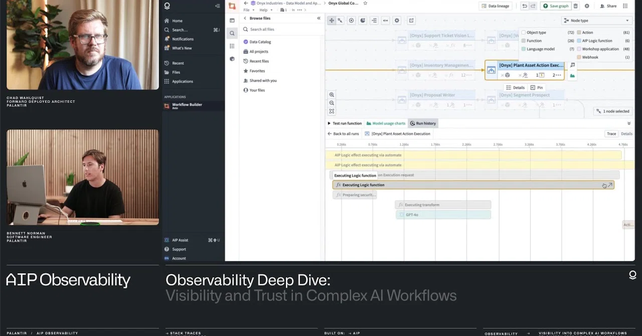 Palantir: Prerequisites for 'AI in Production': An Observability ...