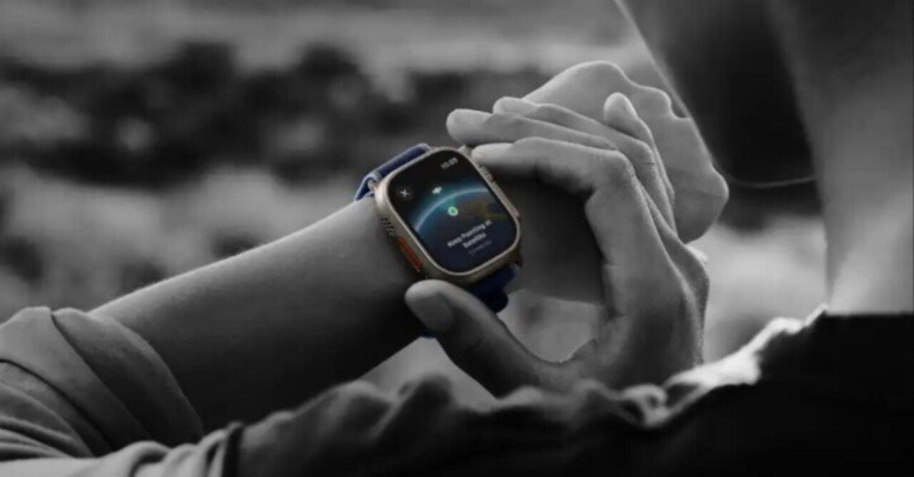 Apple Watch Ultra 3 ブラックチタニウム｜あふれる