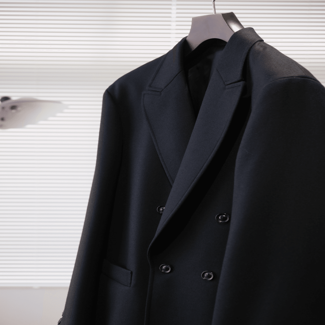 ulterior メルトンジャケット ULTERIOR / CHAMBRAY SOFT MELTON ZIP UP JKT / アルテリア / ACHROMA