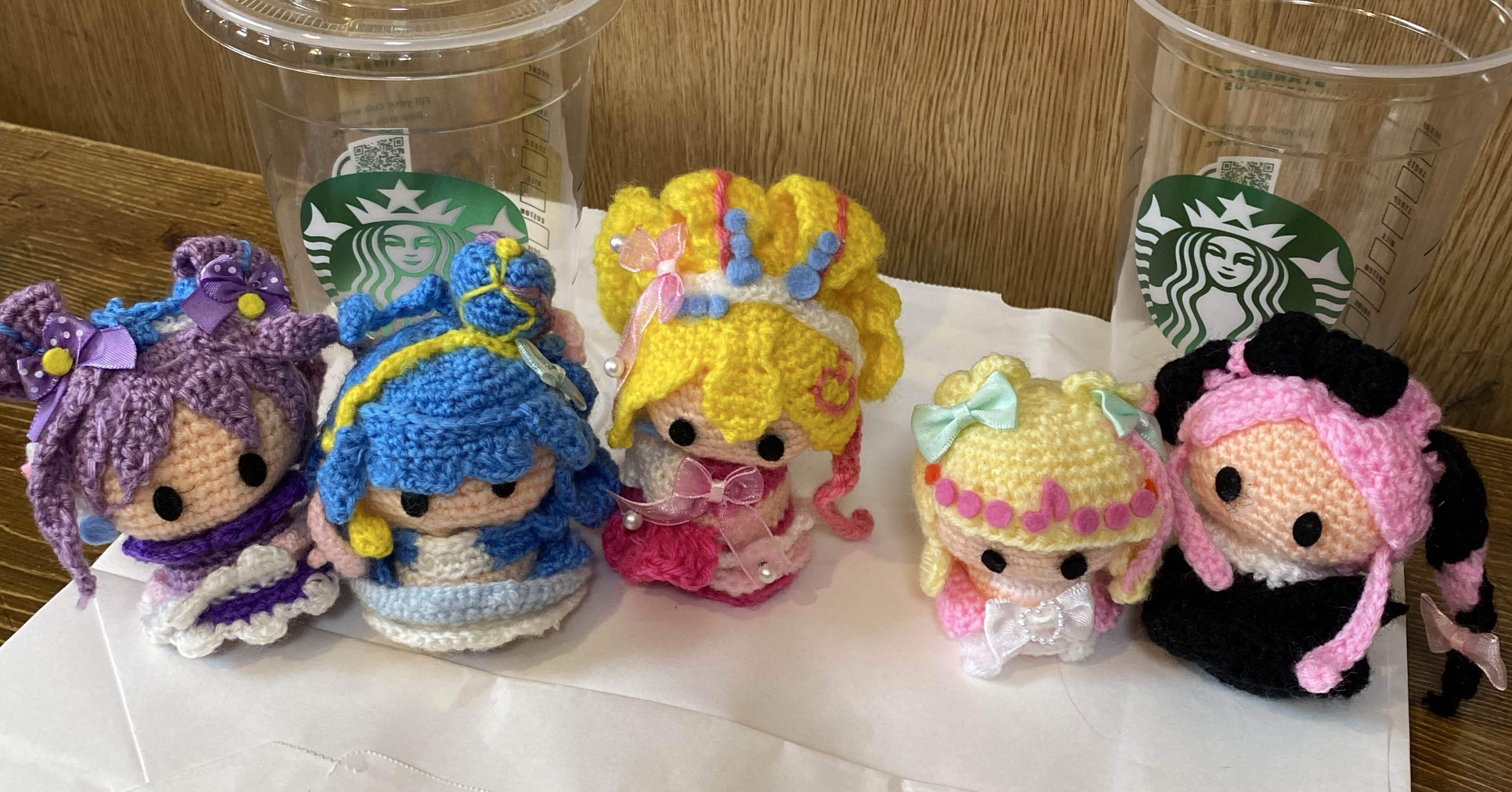 アイドルプリキュア編みぐるみ｜matomato930