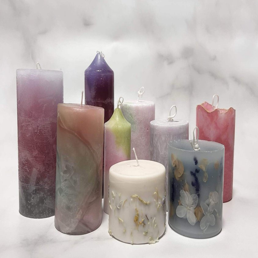 ピラーキャンドルの魅力を伝えたい！｜uocandle【ユーオーキャンドル】
