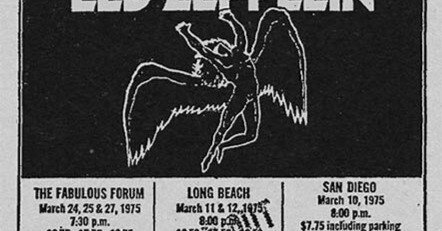 Long Beach Arena 3.11&3.12（1975） / Led Zeppelin｜Sora-Nagiko