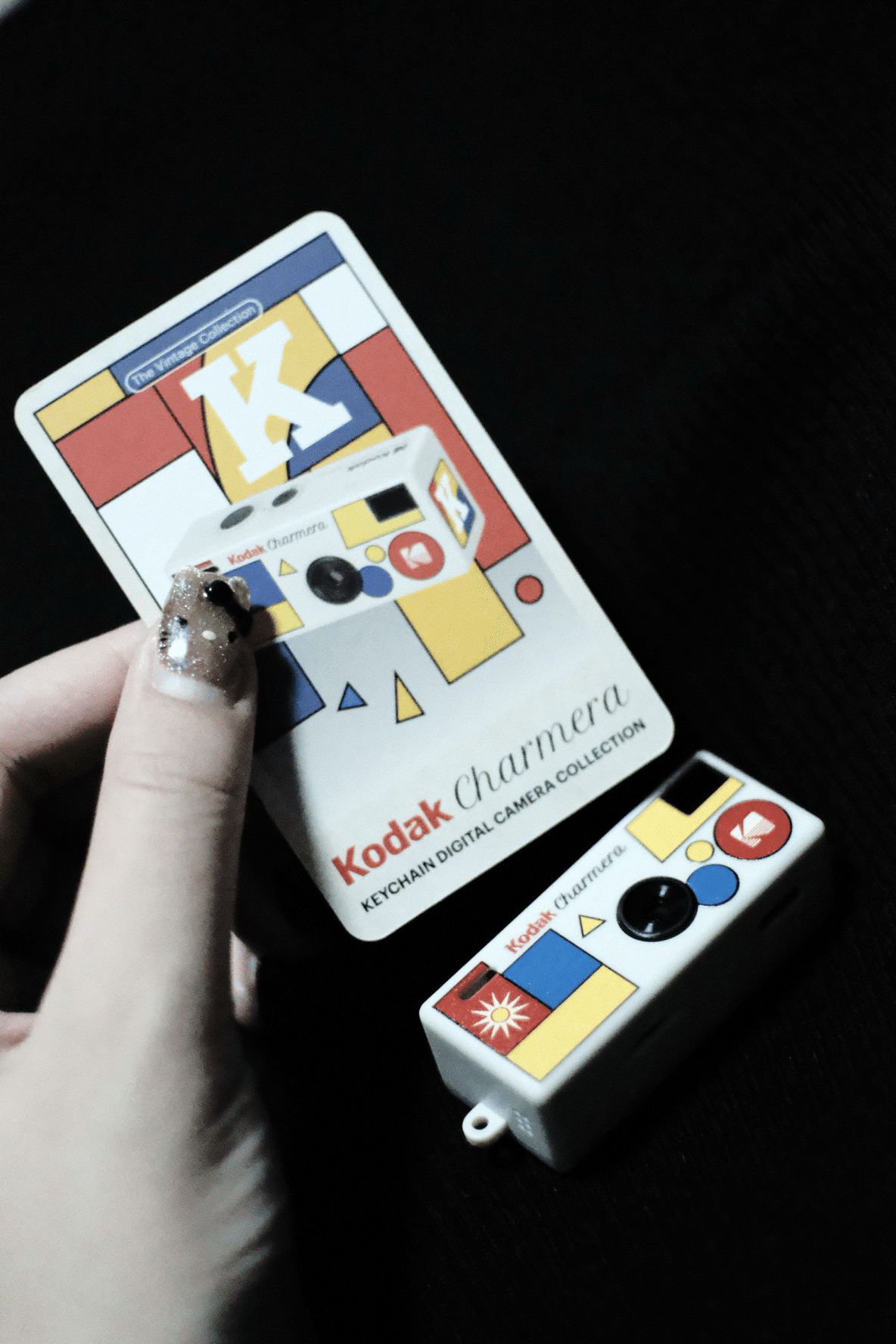 【入手困難品】Kodak Charmera シークレット（スケルトン） Kodak Charmera シークレット スケルトン クリア デジタルカメラ