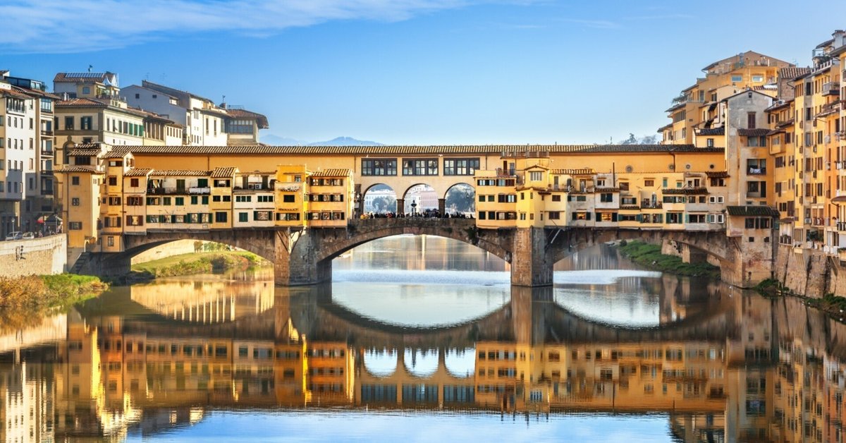 イタリア　ヴェッキオ橋　彫刻 イタリア ヴェッキオ橋 彫刻 イタリアヴェッキオ橋彫刻