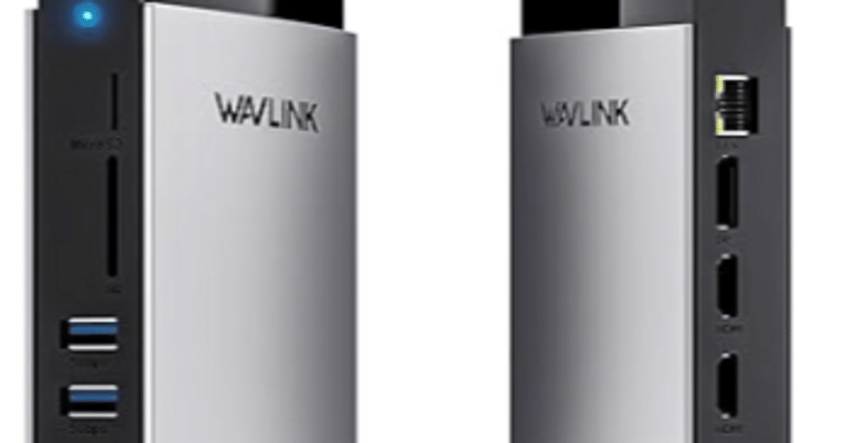 WAVLINK USB-Cドッキングステーション 11-in-1、最大3画面対応 Amazon | WAVLINK11-in-1 USB-Cドッキングステーション、3画面