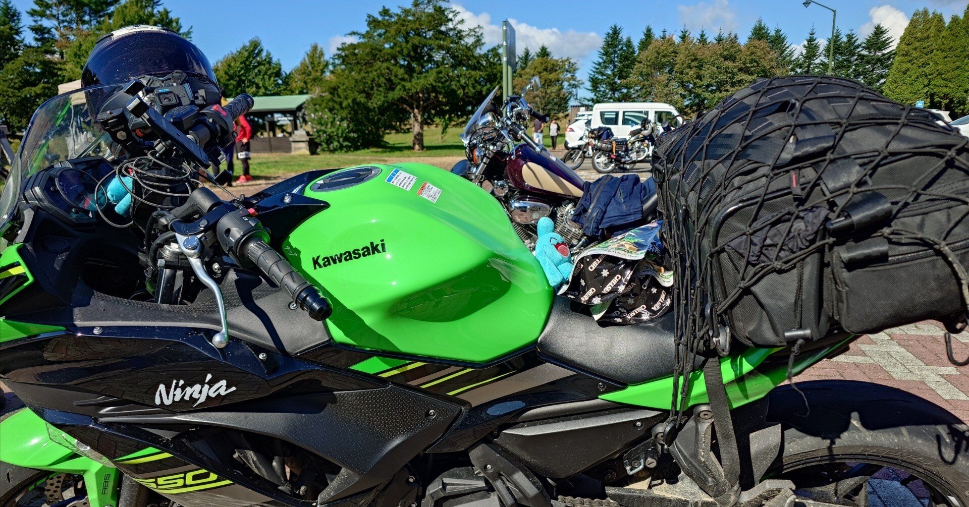 北海道ツーリングDay6】Ninja650 カワサキ 2023年モデル｜GACKT(FF外)