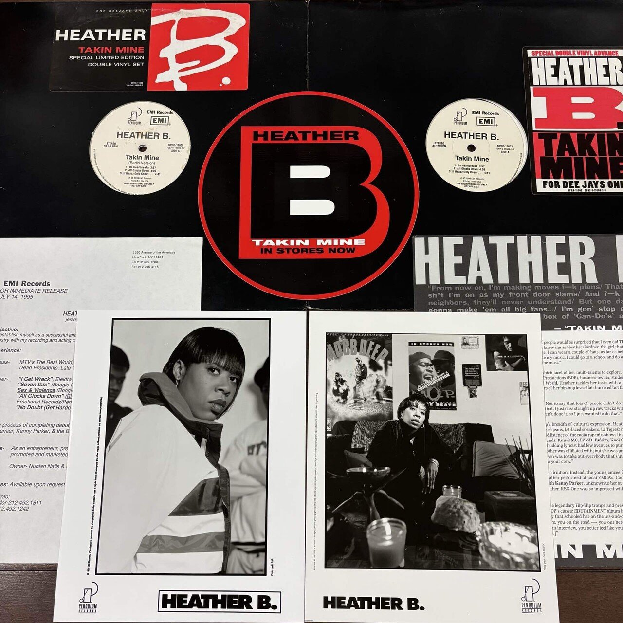 Heather B. / Takin' Mine｜HIP HOP JUNKIEEES