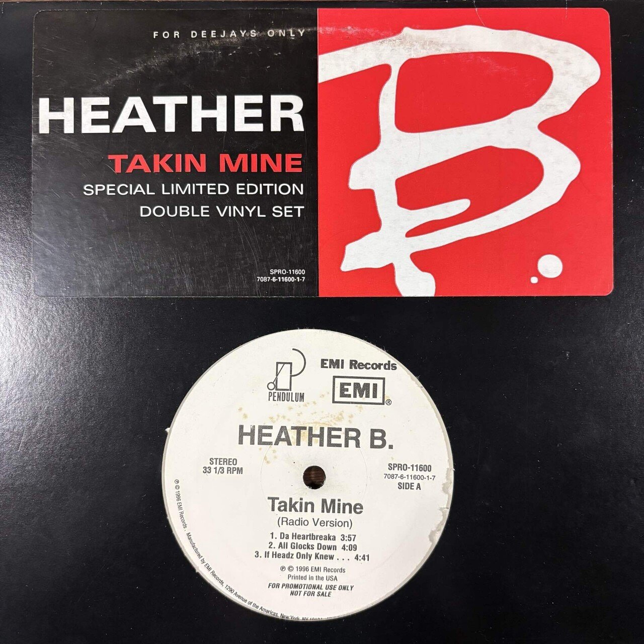 洋楽 Heather B Takin Mine Heather B. – Takin Mine – CD (Album, Club Edition), 1996