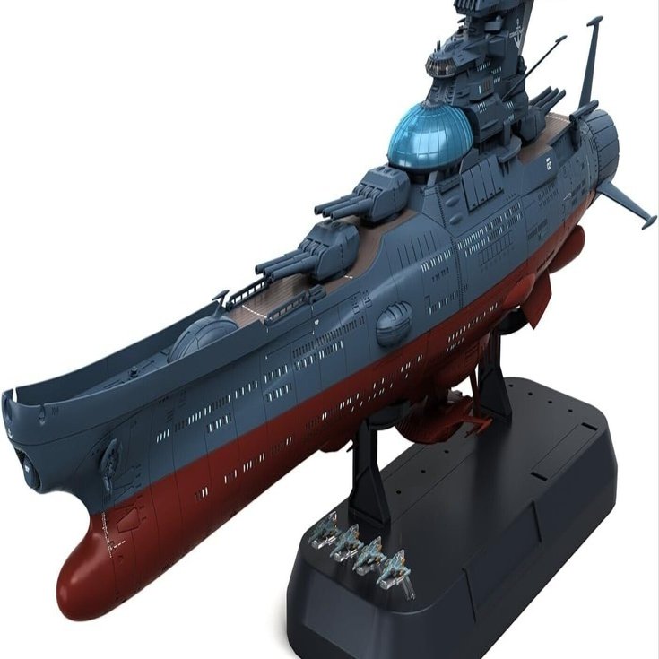 1/1000 ヤマトよ永遠に REBEL3199 波動実験艦 銀河　新品未開封品 ヤマトよ永遠に REBEL3199」よりプラモデル「1/1000 波動実験艦 銀河