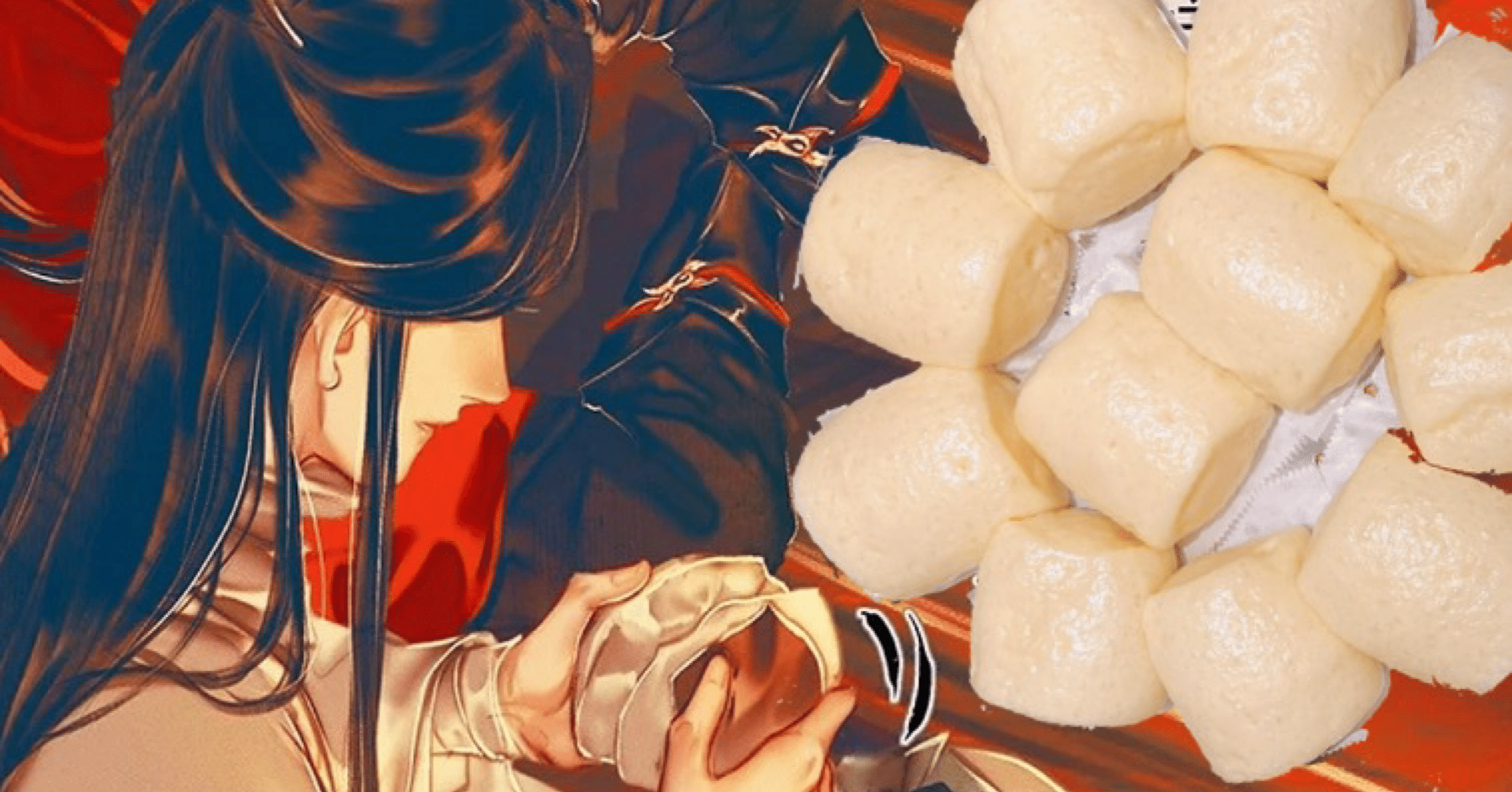 饅頭(マントウ)作って食べてみた｜ニット