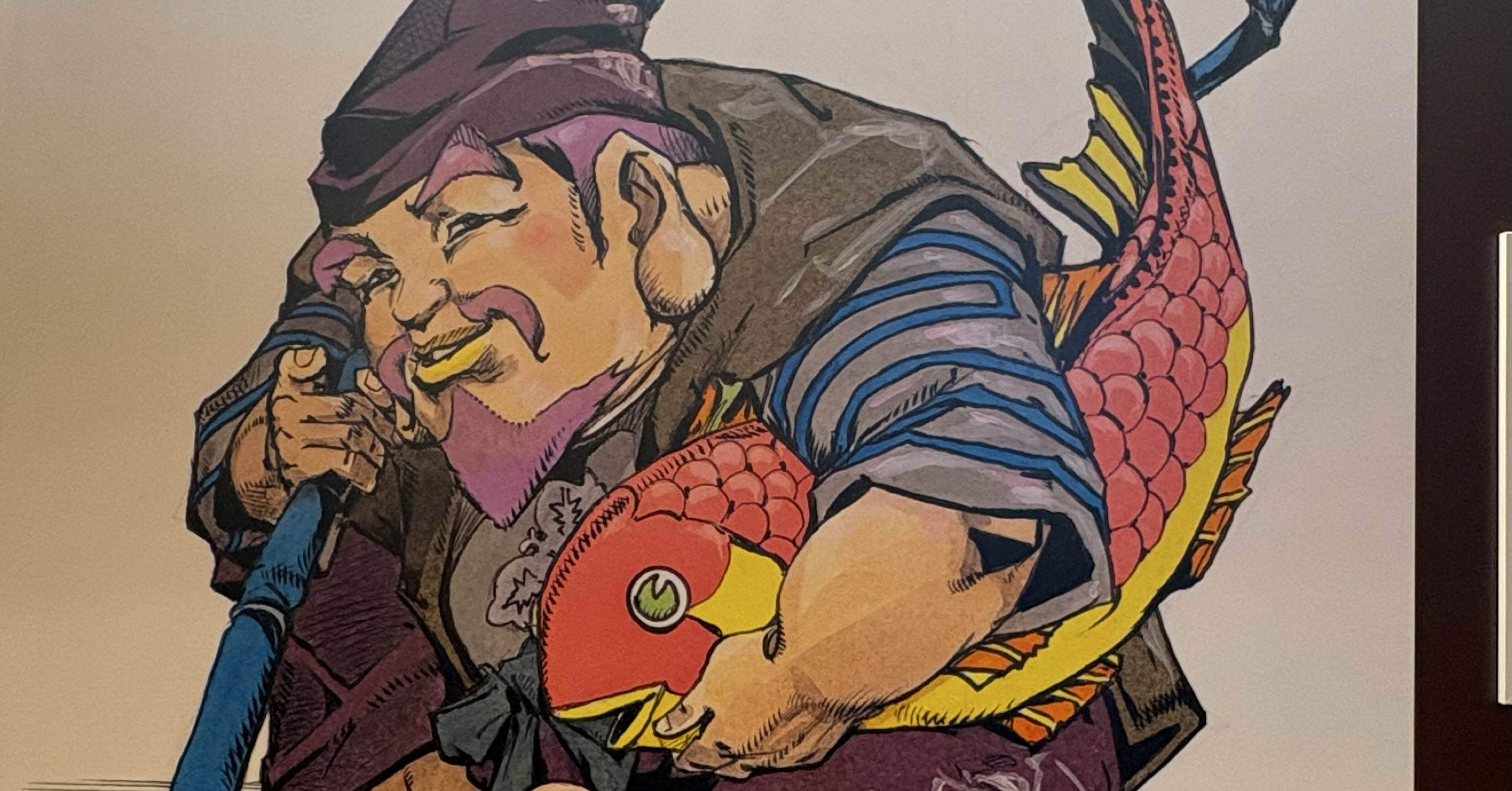 荒木飛呂彦 × ヱビスビール五感で味わう、美人画展に行ってきました