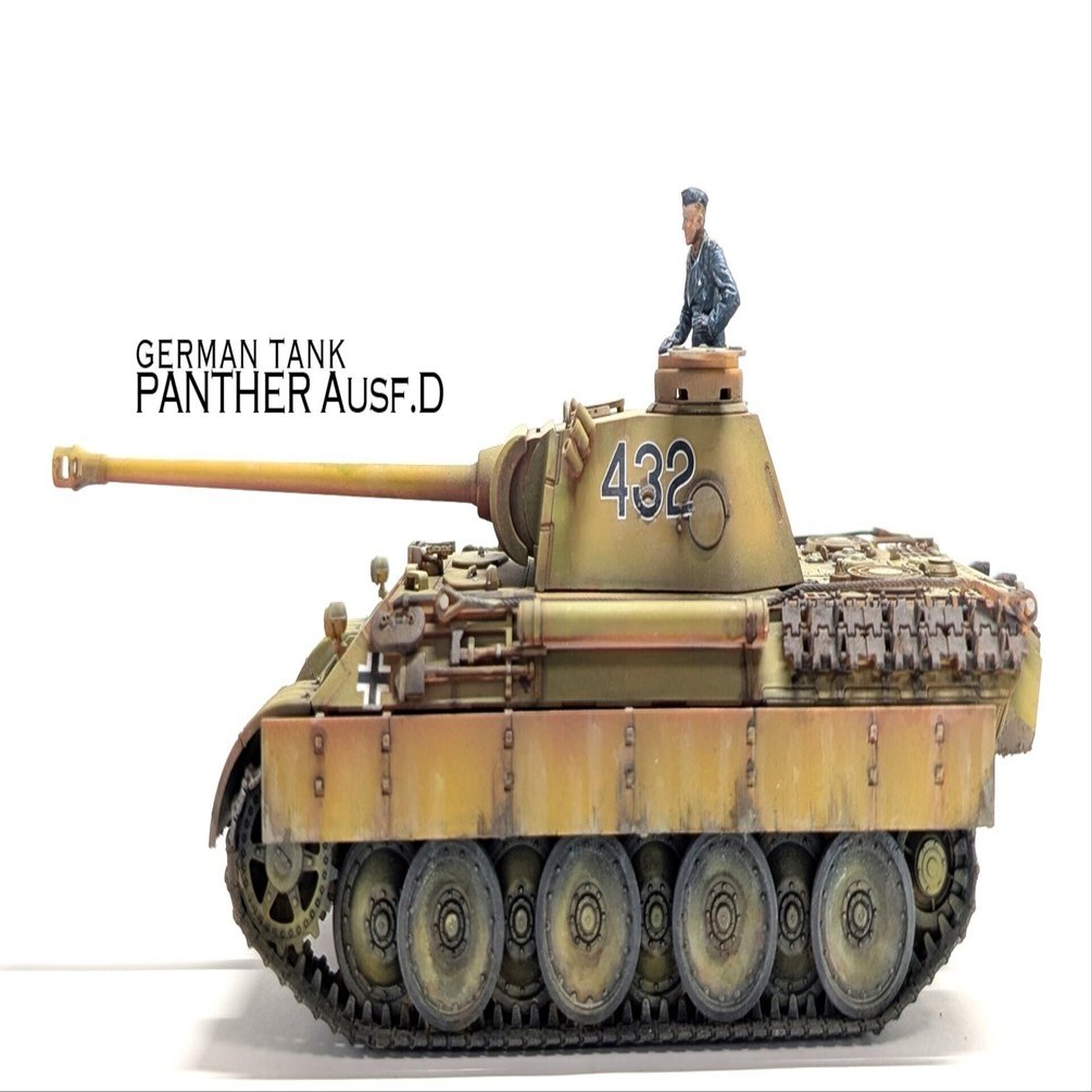 ドイツ戦車 パンターD型｜るせつ